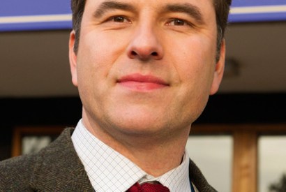 Vulnerable: David Walliams as Mr Church, the chemistry teacher, in ‘Big School’