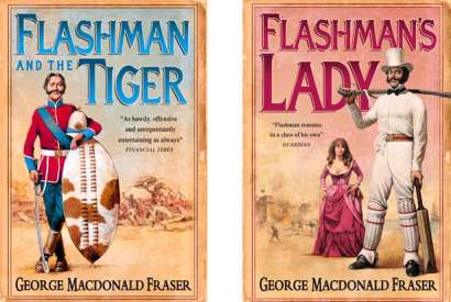 The success of the Flashman series owed something to the inspired choice of Arthur Barbosa as designer of the covers