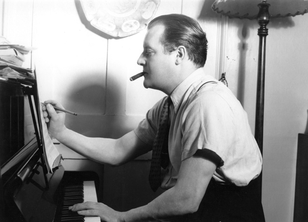 Constant Lambert at the piano