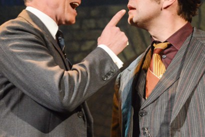 Bang on the money: Gary Kemp and Stefan Booth in ‘Fings Ain’t Wot They Used T’Be’