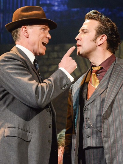 Bang on the money: Gary Kemp and Stefan Booth in ‘Fings Ain’t Wot They Used T’Be’
