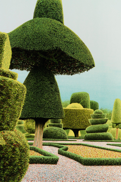 ‘Levens Hall Garden’, 1985, by Norman Stevens