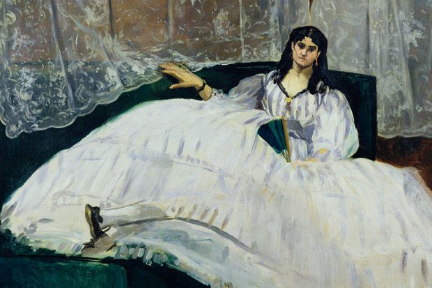 Portrait of Jeanne Duval by Edouard Manet
