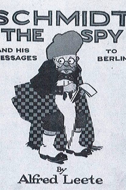 Illustration, from World War I in Cartoons, Mark Bryant, Grub Street.