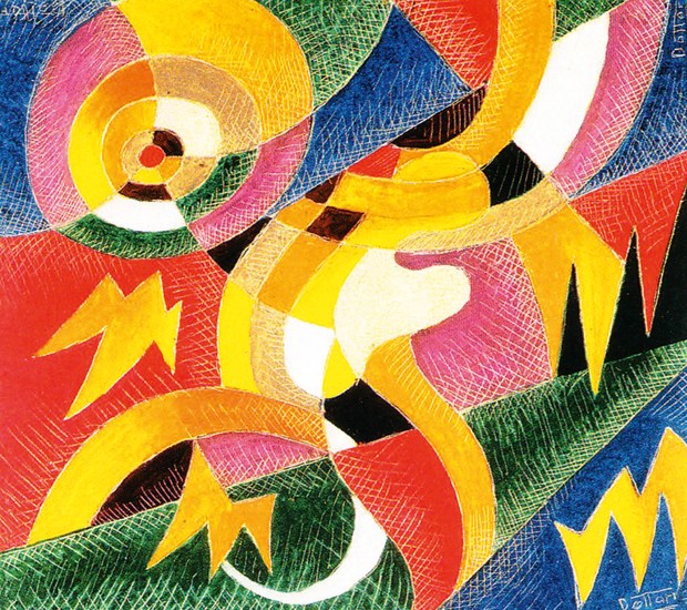 ‘Futurist Motif’, 1920, by Gerardo Dottori