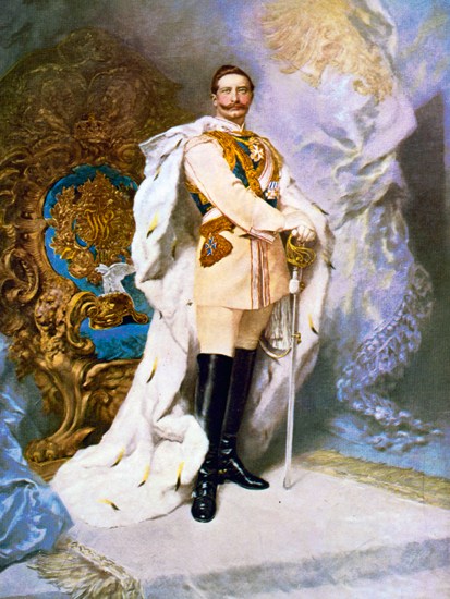 He who must be obeyed: portrait of the Kaiser by Ferdinand Keller, 1893
