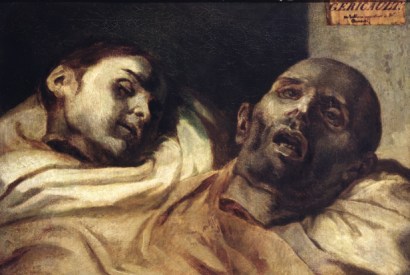 Têtes coupées by Théodore Géricault, 1818