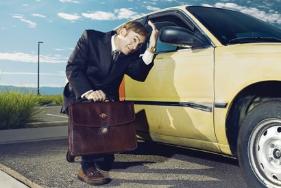Law in action: Bob Odenkirk as Jimmy McGill/Saul Goodman