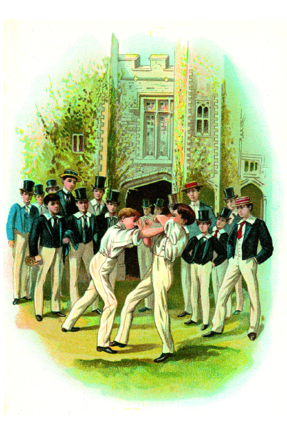 From Tom Brown’s School Days, illustrated by Thomas Hughes
