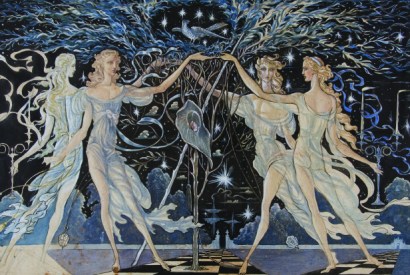 'The Cuckoo Crying before Dawn’ (1943) is Edward’s largest known watercolour.