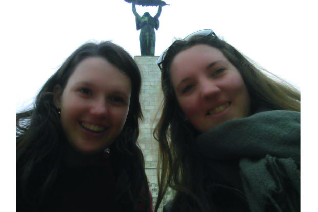 Monumental selfie