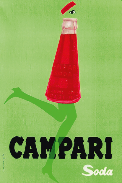 Franz Marangolo’s advertisement , 1950 (From The Life Negroni)