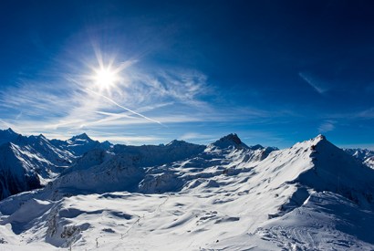 Hallowed place: Alpine scenery near Grimentz