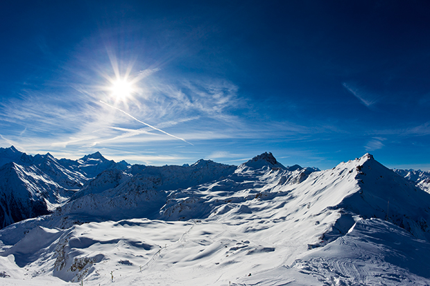 Hallowed place: Alpine scenery near Grimentz