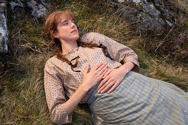 Towering will-o’-the-wisp: Agyness Deyn as Chris Guthrie