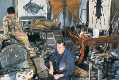 Junk artist Bernard Buffet in his château