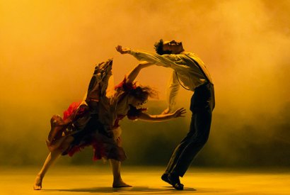 Victoria Sibson as Bertha Mason and Javier Torres as Edward Rochester in Cathy Marston’s ‘Jane Eyre’