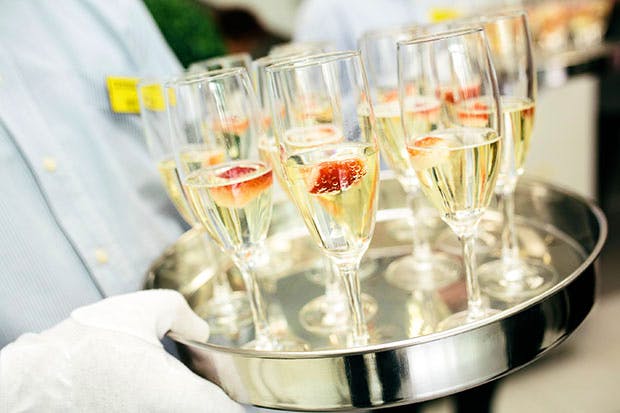 Extra sparkle: the best stuff is saved for the Brits