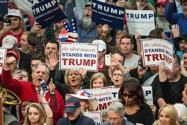 Donald Trump Holds Campaign Rally In North Carolina