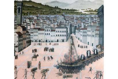 The burning of Savonarola (detail) Getty Images