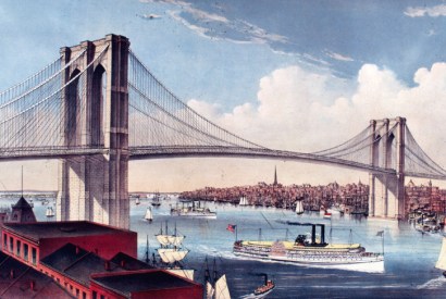 The Brooklyn Bridge: a masterpiece of engineering and a unifying symbol after a divisive civil war