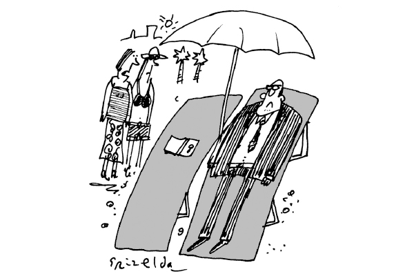 ‘It takes him a while to unwind.’