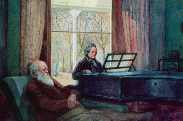 Darwin was a martyr to ill-health all his life, and was patiently nursed by his wife Emma, whom he called ‘Mammy’