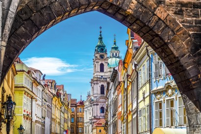 The Old Town seen from the Charles Bridge