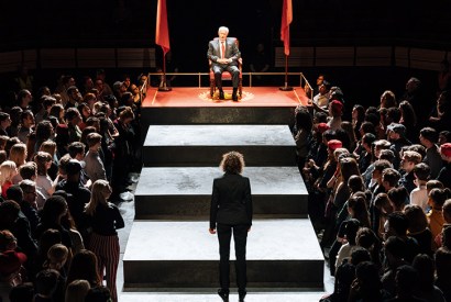 David Calder as Caesar in Nicholas Hytner’s Julius Caesar