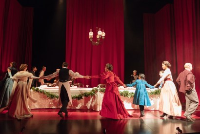 Shall we dance: the cast of Fanny & Alexander at the Old Vic