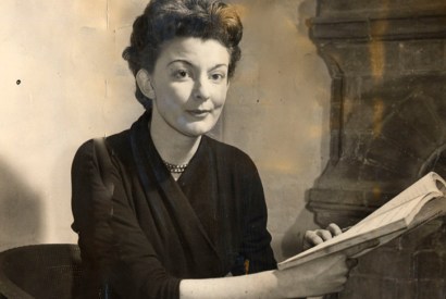 Pamela Lane in 1957, the year after Look Back in Anger was first performed. On seeing the play, she was heard to exclaim: ‘Oh no, not the ironing board...’
