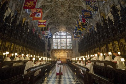 One of the last remaining all-boys' choirs in Britain, St George's Chapel Choir, which sang in the recent royal wedding in Windsor