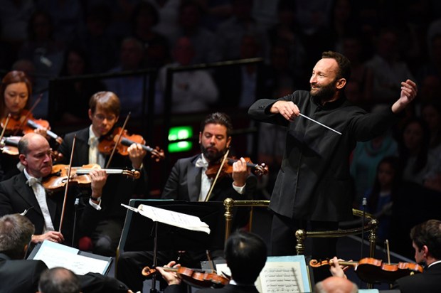 Kirill Petrenko conducting the Berlin Philharmonic at the 2018 Proms. Photo: BBC/Chris Christodoulou