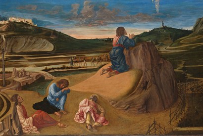 ‘The Agony in the Garden’, c.1458–60, by Giovanni Bellini