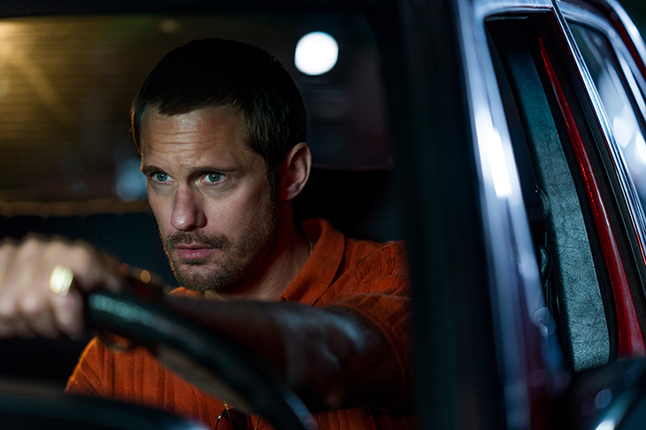 Alexander Skarsgard as Becker in BBC1's The Little Drummer Girl