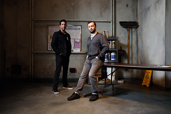 David Schwimmer has produced a new film of Alexander Zeldin’s play LOVE for the BBC. [Photo: Jose M. Osorio/Chicago Tribune/TNS via Getty Images]