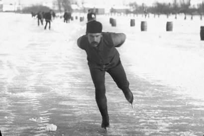 Charles J. Tebbutt at Littleport, January 1893, unknown photographer