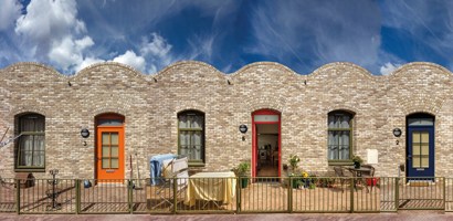 Polite postmodernism: Burbridge Close, Dagenham, by Peter Barber Architects is a recent housing development for the elderly that Roger Scruton approves of