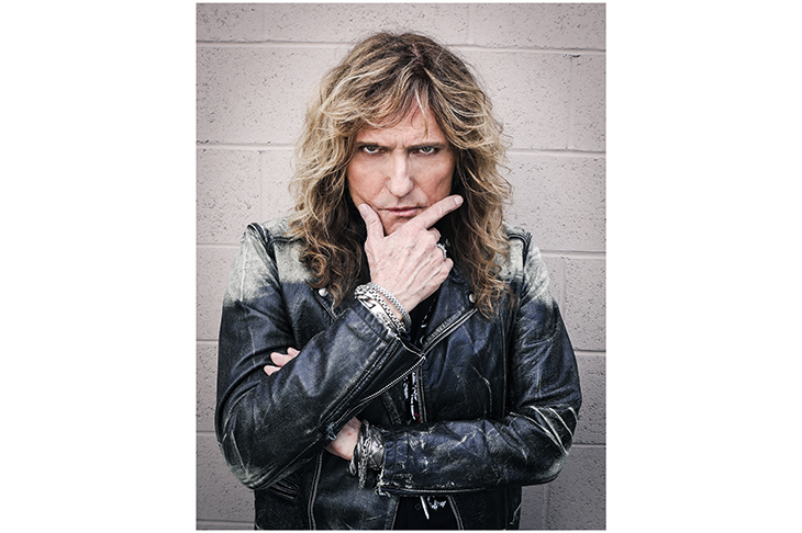 Mane event: shaggy blond David Coverdale