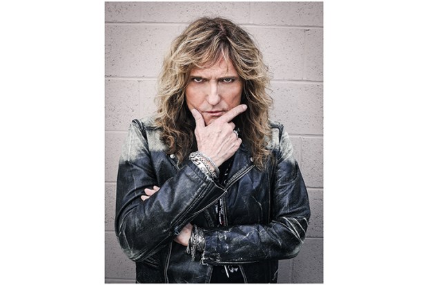 Mane event: shaggy blond David Coverdale