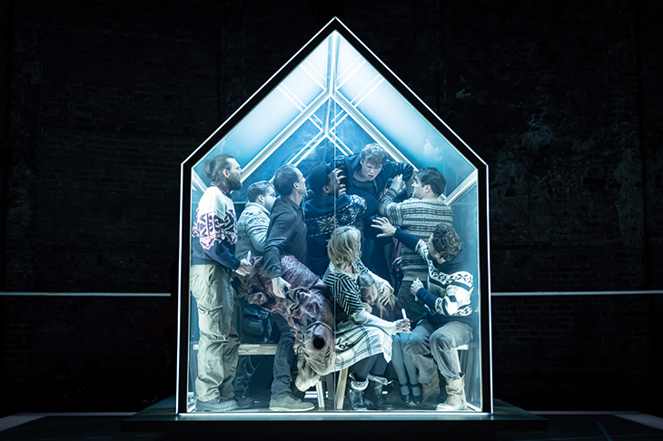 Enclosure act: Es Devlin’s terrific set for The Hunt at the Almeida
