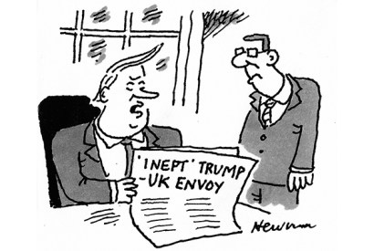 ‘They’ve never forgiven us for George Washington retaking their airports.’