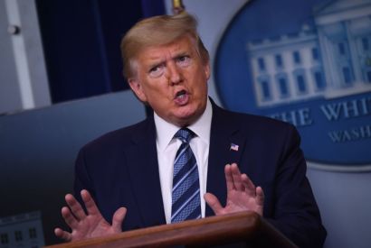 corona trump